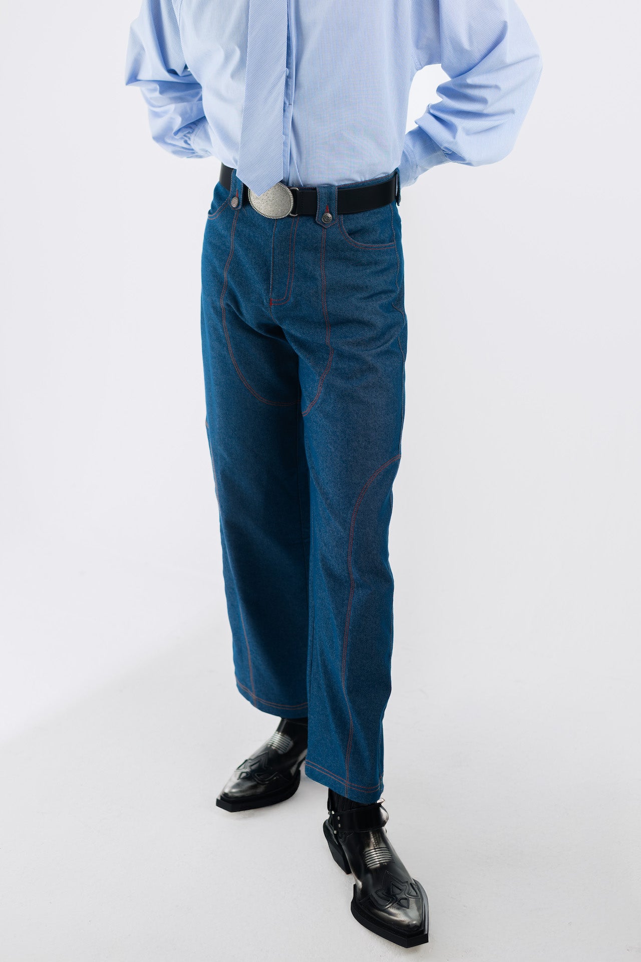 ボトムス・スパッツ apolina MTO Molly Trouser Patchwork 5-7 Cotton woven embroidered trouser vintage inspired child