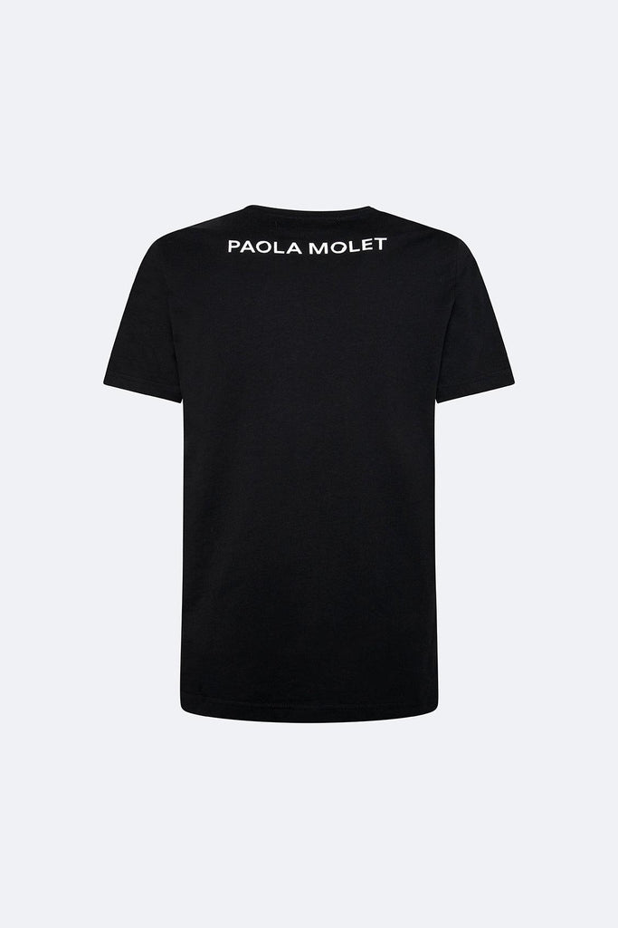Allie black t-shirt - Paola Molet