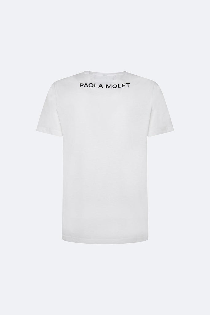 Allie white t-shirt - Paola Molet