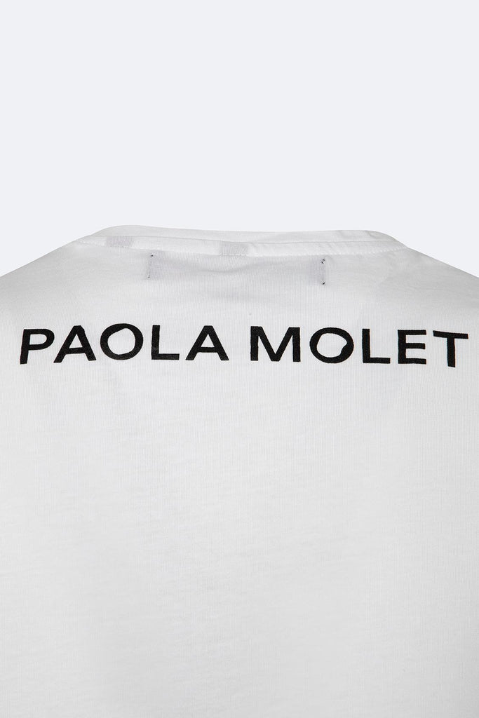 Allie white t-shirt - Paola Molet